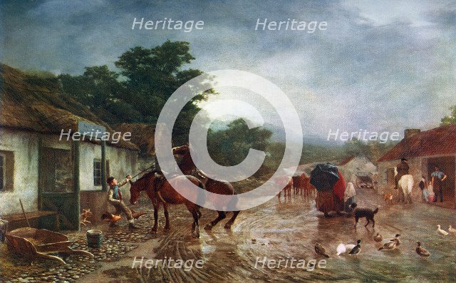 'A Rainy Day', 1870, (1912).Artist: Peter Graham