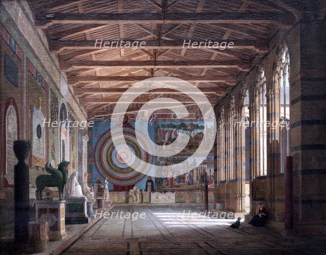 The Campo Santo in Pisa, 1858.