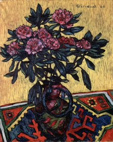 'Peonies', 1906.  Artist: Pierre Paul Girieud