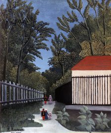 'View of the Montsouris Park', 1910. Artist: Henri Rousseau