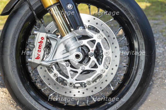 2019 Triumph Thruxton TFC 1200cc. Creator: Unknown.