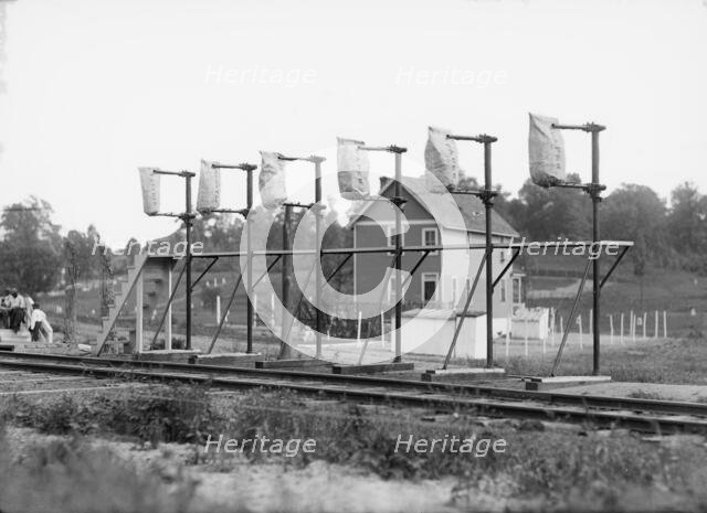 Post office Department, Hupp Auto Railway Service, 1912. Creator: Harris & Ewing.
