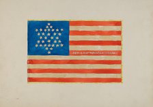Flag: Civil War, c. 1936. Creator: Edward Grant.