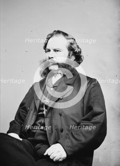 Nehemiah Perry of New Jersey, between 1855 and 1865. Creator: Unknown.