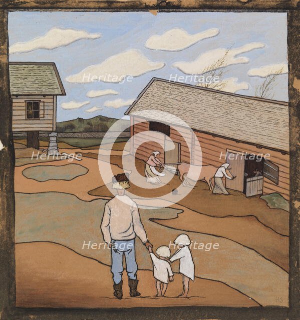 Spring Feeling, 1895. Creator: Hugo Simberg.