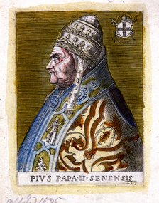 Pope Pius II, (c19th century). Artist: Unknown