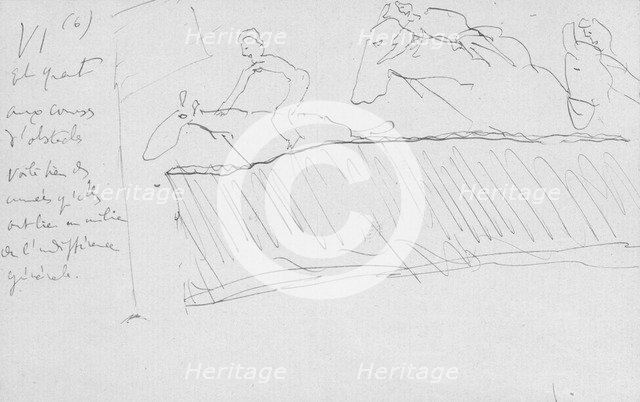 'Obstacle Course', c1891-1922. Artist: Marcel Proust