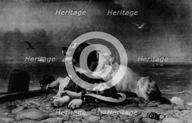 'Saved!', c1856, (1911). Artist: Edwin Henry Landseer.