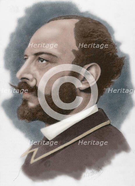 Baldomero Galofre (1846-1902), Spanish painter, 1886.  Creator: Unknown.