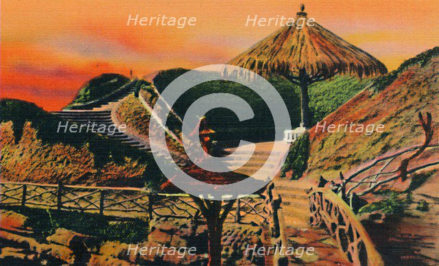 'Sunset Cliffs. San Diego, California', c1941. Artist: Unknown.