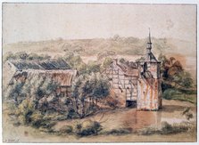 'Landscape with Houses', c1643-1687. Artist: Gillis Neyts