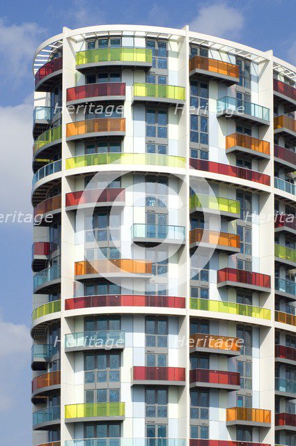 Icona Building, 2012 Olympic Games site, London, 2007. Artist: Historic England Staff Photographer.