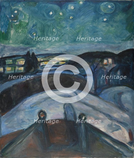 The Starry Night, 1922-1924.