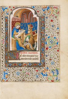 Saint Mark; Book of Hours, about 1440-1450. Creator: Workshop of the Bedford Master.