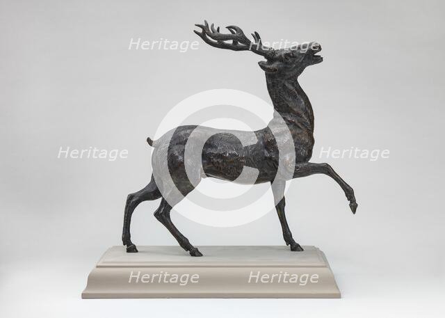 Striding Stag, c. 1590/1599. Creator: Unknown.