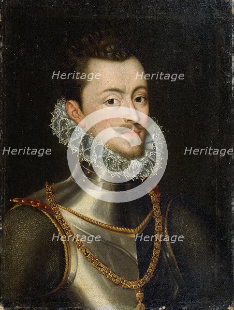 'Portrait of the Governor of the Habsburg Netherlands Don John of Austria', 16th century.  Artist: Alonso Sanchez Coello