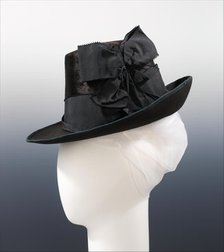 Hat, French, ca. 1885. Creator: Mme Mantel.