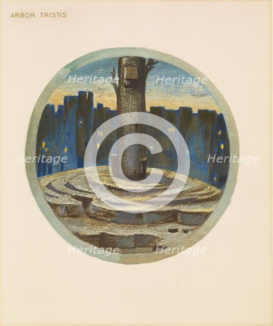 The Flower Book - Arbor Tristis, 1905. Creator: Sir Edward Coley Burne-Jones.