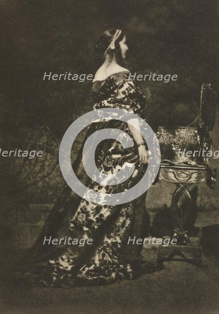 Camera Work: Portrait - The Gown and the Casket, 1909. Creator: David Octavius Hill (British, 1802-1870); Robert Adamson (British, 1821-1848), and.