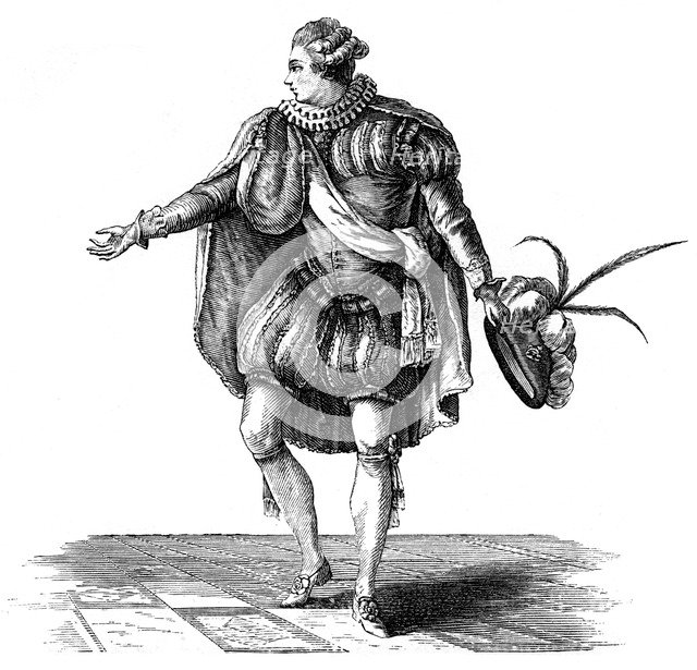 Henry IV Costume, (1885). Artist: Unknown