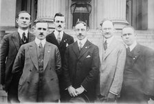 C.F. Horner, F.R. Wilson, Clarkson Potter, L.B. Franklin, R.W. Emerson..., between c1915 and c1920. Creator: Bain News Service.