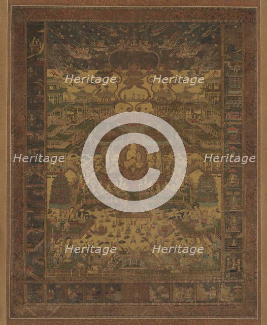 Taima Mandala, 14th century. Creator: Unknown.