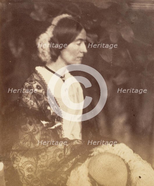 [The Viscountess Canning, Barrackpore], 1858. Creator: John Constantine Stanley.