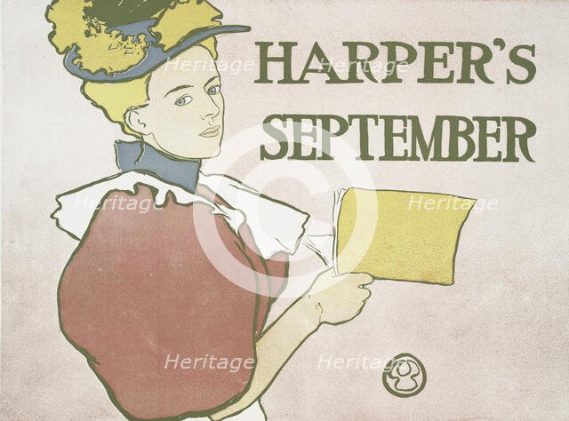 Harper's September, c1896. Creator: Edward Penfield.