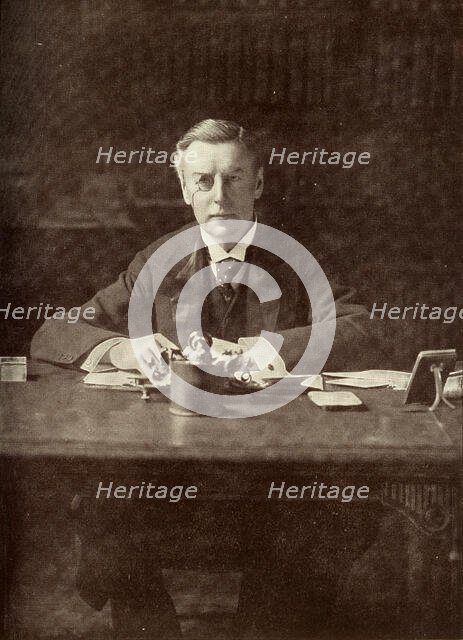 'The Right Hon. Joseph Chamberlain', c1900. Creator: Gunn & Stuart.