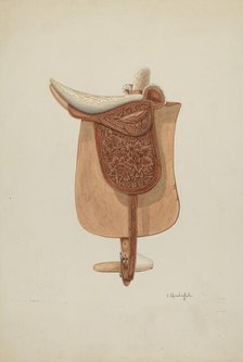 Saddle, c. 1938. Creator: Cornelius Christoffels.