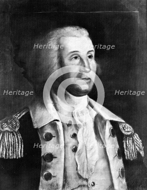 George Washington, the first President of the United States, (late 18th-early 19th century).Artist: William Dunlap