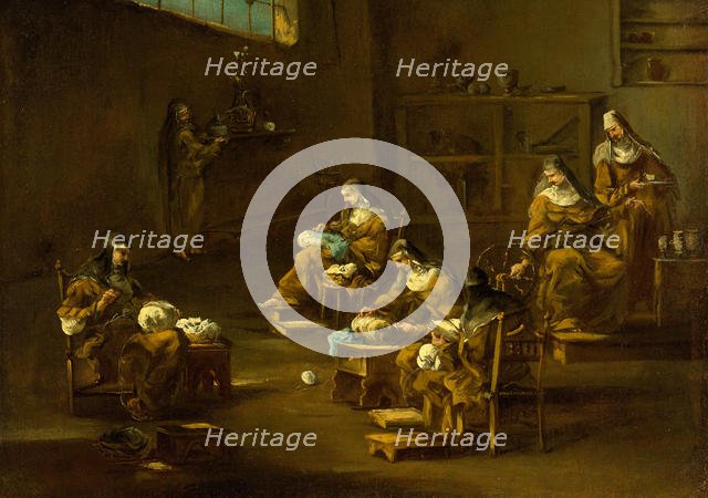 Nuns at Work. Creator: Unknown.