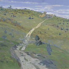 Mountain path in the Beskids, 1902. Creator: Hugo Baar.
