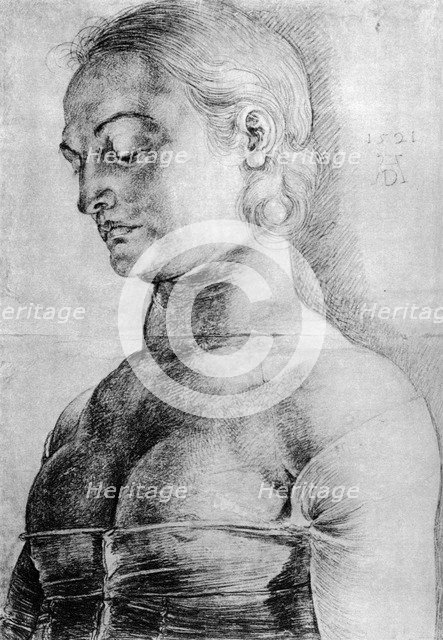 'Holy Apollonia', 1521, (1936).  Creator: Albrecht Durer.