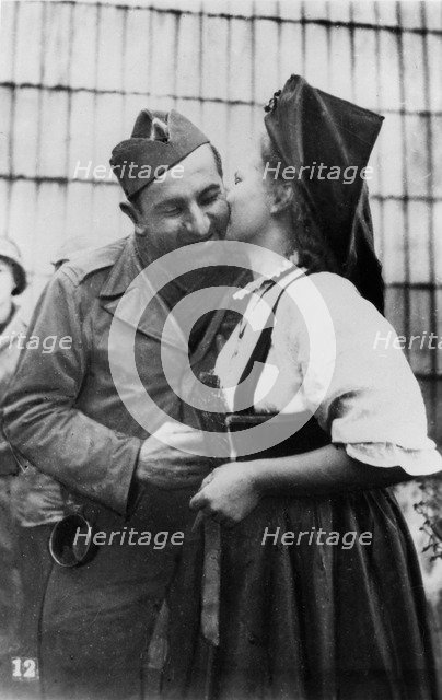 Liberation of Alsace, France, 1944-1945. Artist: Unknown