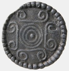 Brooch, Merovingian, 8th-9th century. Creator: Unknown.