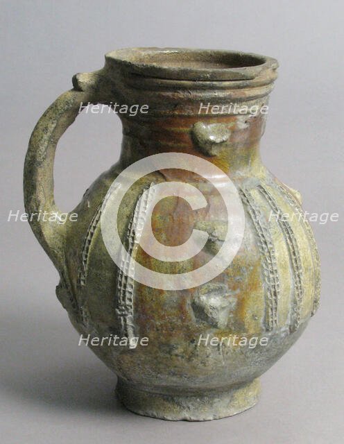 Jug, French, late 1200s-early 1300s. Creator: Unknown.