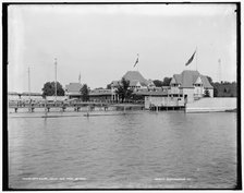 Bath house, Belle Isle Park, Detroit, between 1890 and 1901. Creator: Unknown.