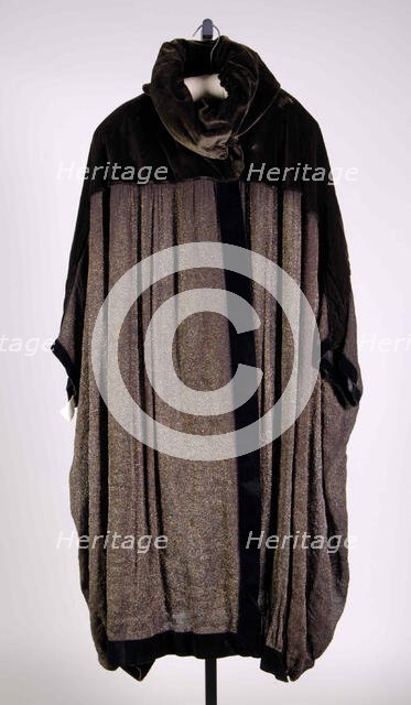 Evening coat, American, 1914. Creator: C. G. Gunther's Sons.