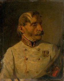 Portrait of a Military Officer, 1850-1870. Creator: Hans Canon.