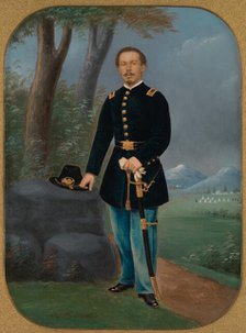 [Union Army Officer], 1861-65. Creator: Unknown.