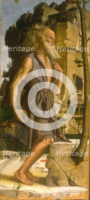 Saint Jerome, 1482. Artist: Montagna, Bartolomeo (1449-1523)