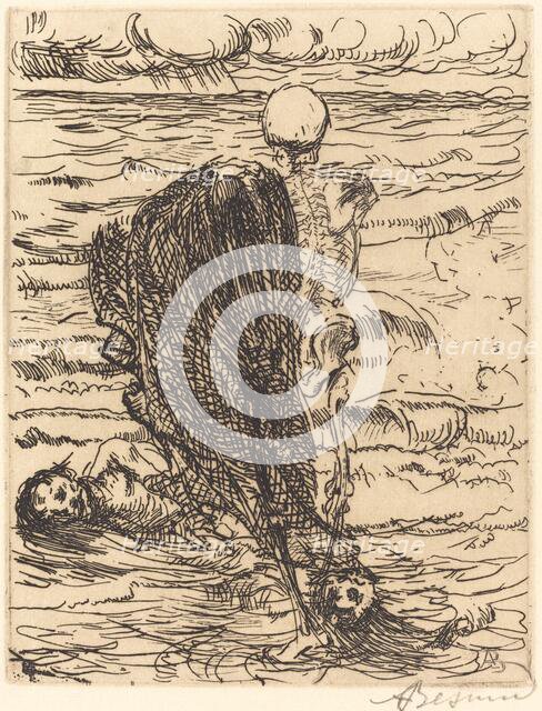 The Haul (Le coup de filet), 1900. Creator: Paul Albert Besnard.