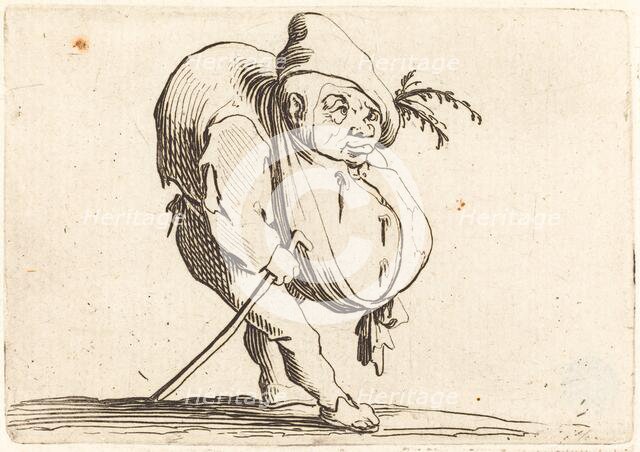 The Hunchback with a Cane, c. 1622. Creator: Jacques Callot.