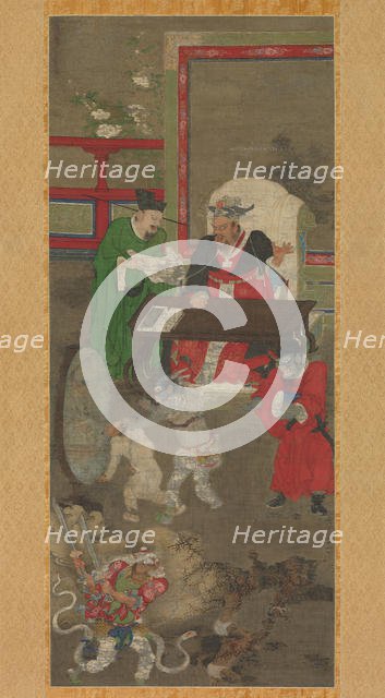 Ten Kings of Hell, before 1195. Creator: Jin Chushi.