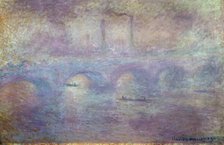 The Waterloo Bridge, Fog Effect', 1903. Artist: Claude Monet