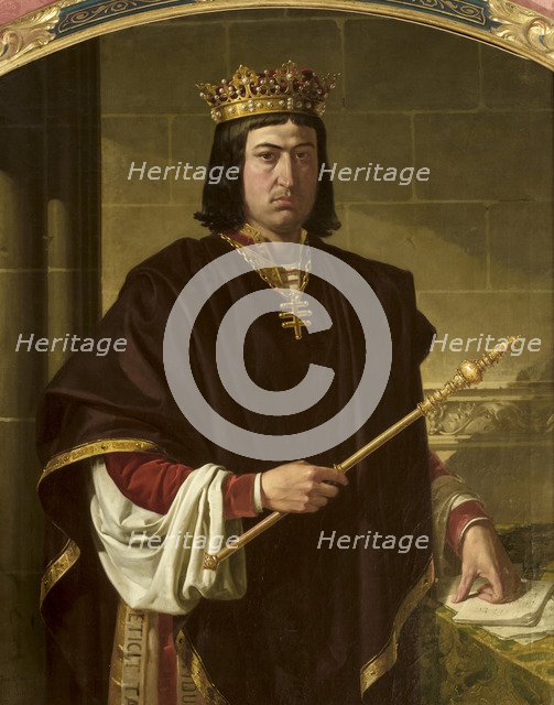 Portrait of King Ferdinand II of Aragon (1452-1516).