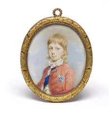 Portrait of George, Prince of Wales, c1773.  Creator: Jeremiah Meyer.