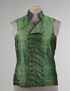 Vest, probably British, 1810-19. Creator: Unknown.