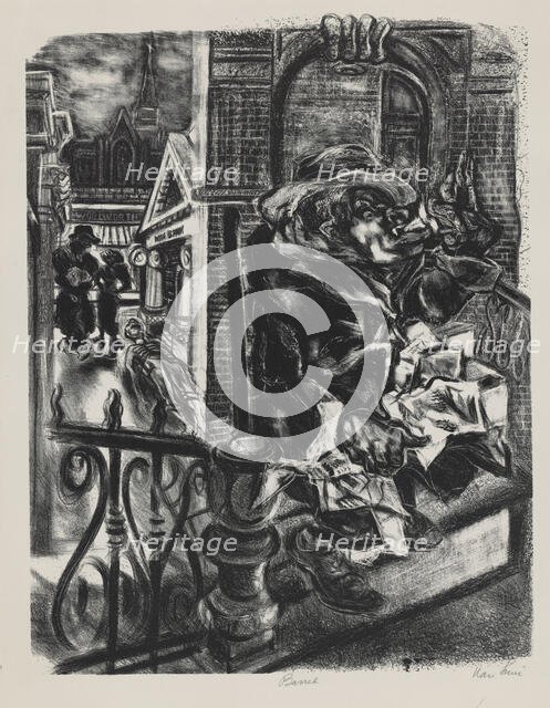 Barred, ca.1935 - 1943. Creator: Nan Lurie.